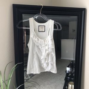 Abercrombie & Fitch White Blouse